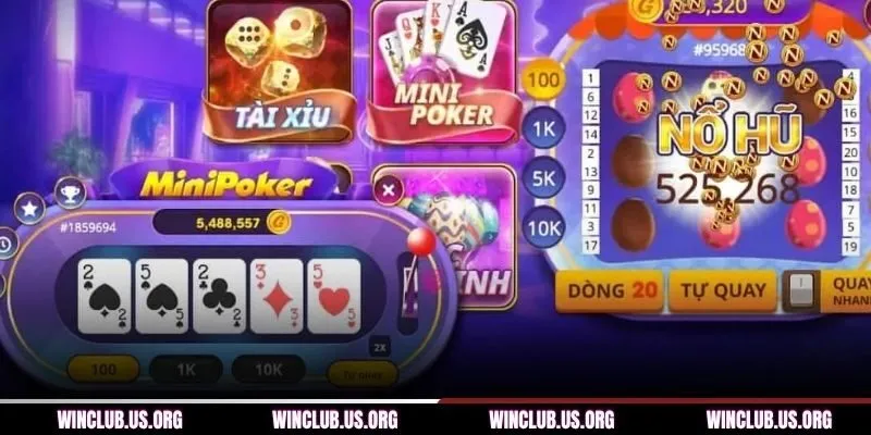 Những nét chính về Mini Poker WINCLUB